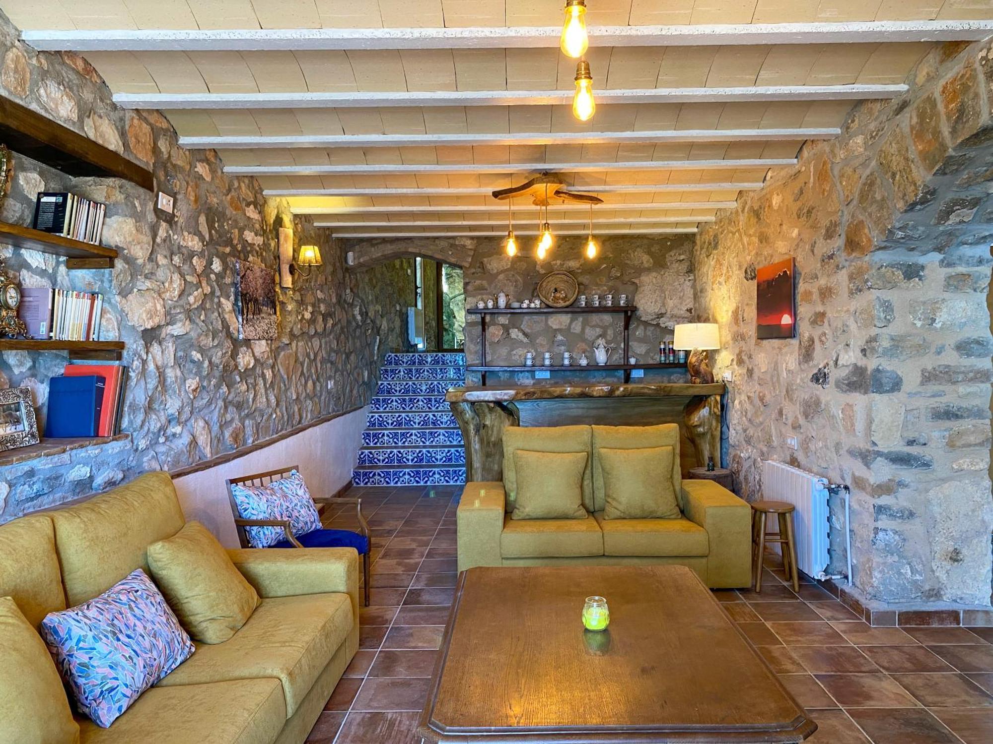 La Cueva De Miravet - Villa De Lujo En La Cima De La Montana Con Vistas Al Mar Cabanes  Exterior foto